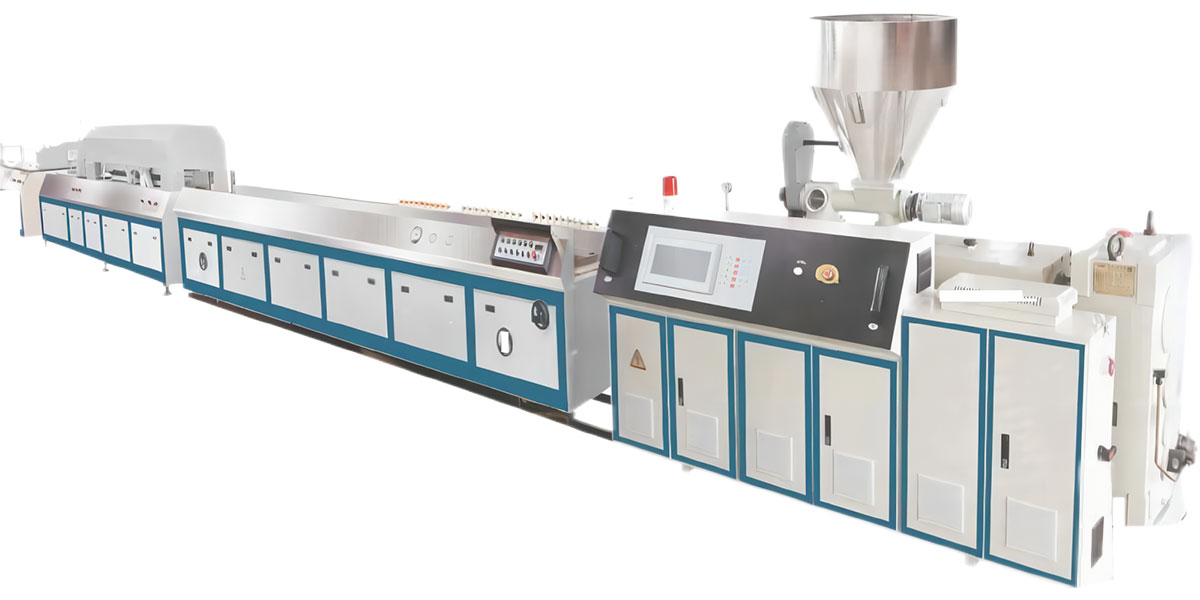 PVC，CPVC，UPVC,WPC Profile Extrusion Production Line Equipment